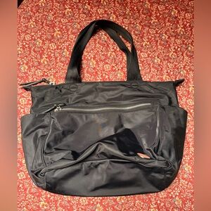 shortyLOVE Tillie Medium Black Tote Bag